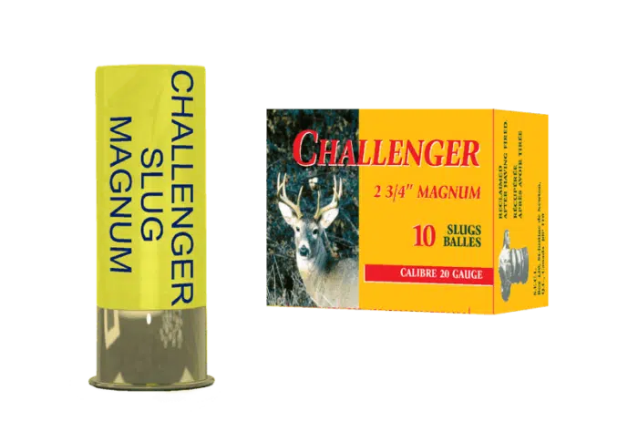 Challenger® 20 GA Hi-performance Rifled Slugs