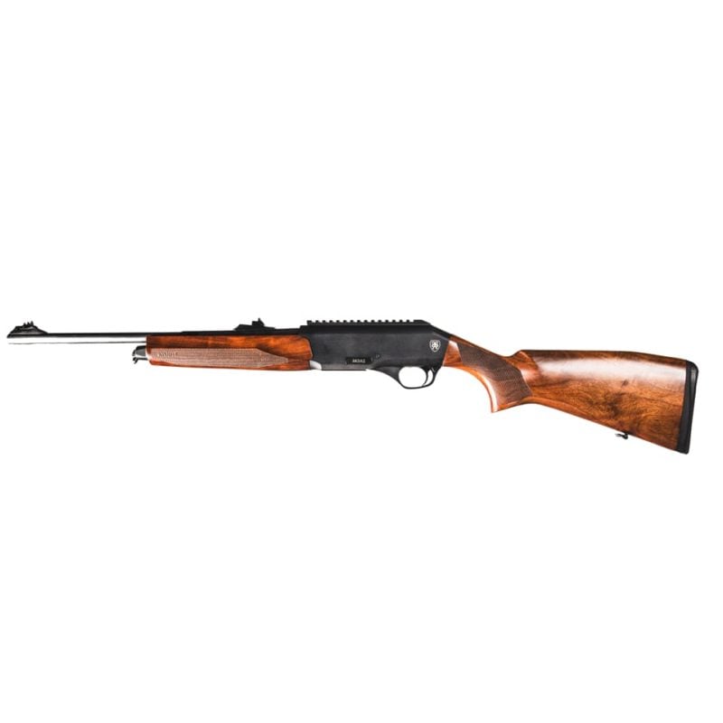 Akdas Alcor .223 Rem semi-auto hunting rifle, walnut stock with iron sights