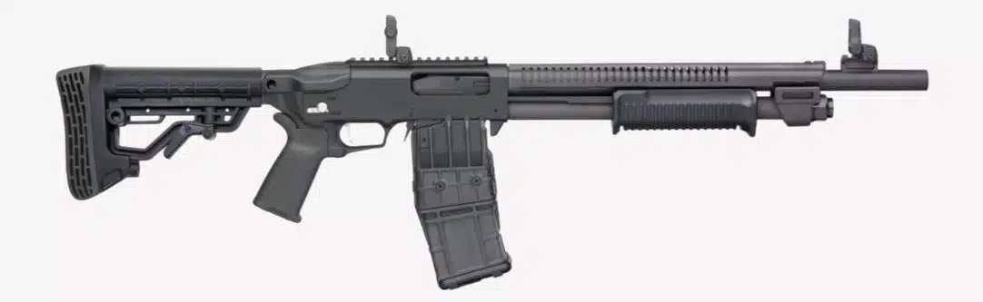 MOSSBERG 590RM 12 GA 18.5″ 5 POSITION ADJ MIL SPEC BLACK