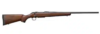 CZ 600 American .308 Win bolt-action rifle with walnut stock and 20-inch barrel